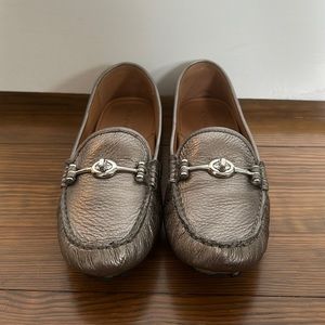 Coach Arlene Metallic Loafers Size 9B
